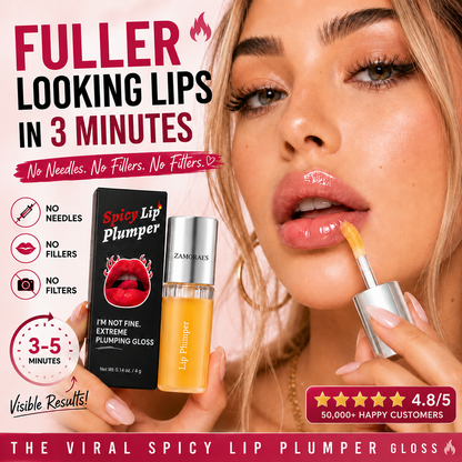 TARTEGLOW 💋Spicy Lip Plumper Gloss – Heat Sensation & High Shine for Fuller-Looking Lips