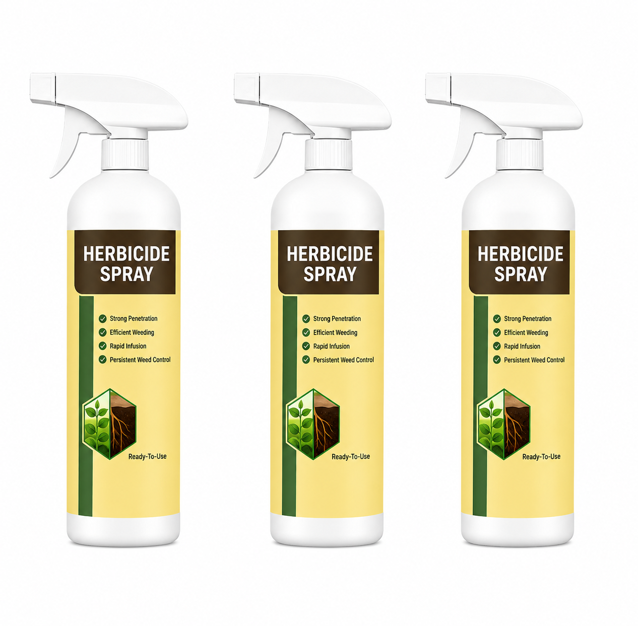 3 Pack Weed Control Spray