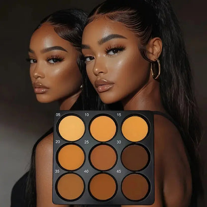 Tarteglow 9-Color Foundation & Concealer Palette