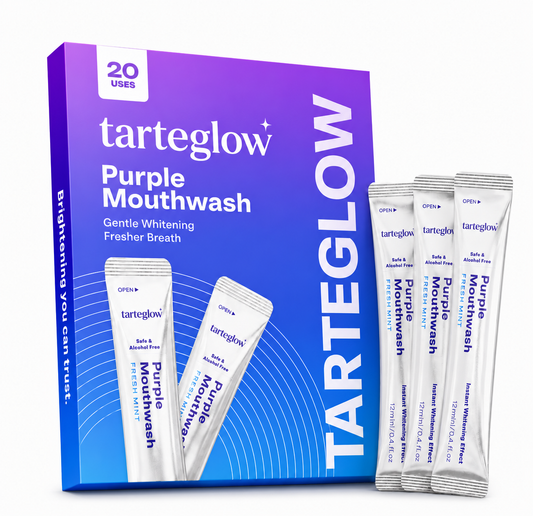 Tarteglow Purple Mouthwash - Sachets 20 Pack