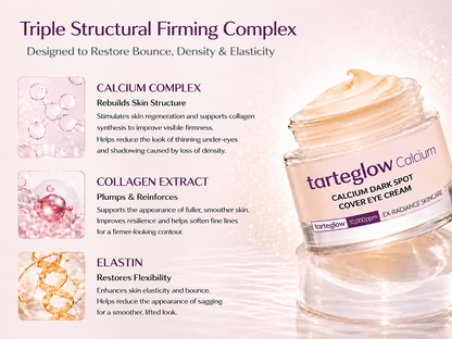 🔥LAST DAY 50% OFF!!tarteglow Korean Calcium Dark Spot Eye Cream