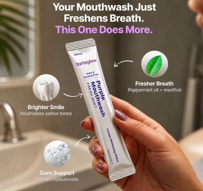 Tarteglow Purple Mouthwash - Sachets 20 Pack