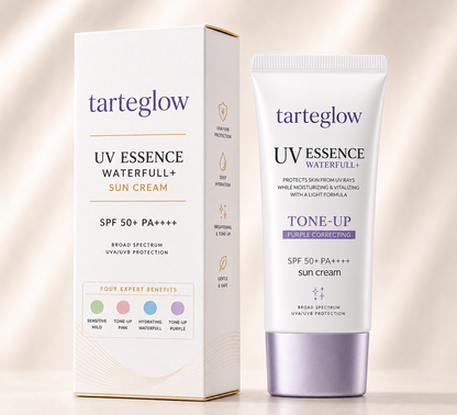 🌞Tarteglow UV Essence Waterfull+ Sunscreen Serum