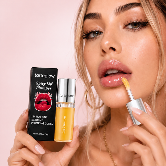 TARTEGLOW 💋Spicy Lip Plumper Gloss – Heat Sensation & High Shine for Fuller-Looking Lips