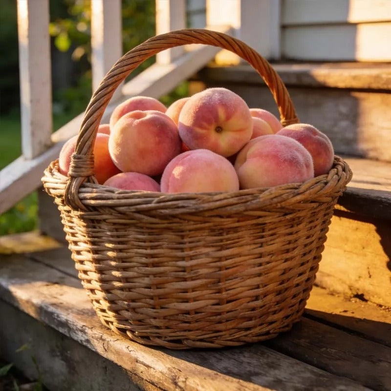 🔥 65K+ SOLD! 🍑 tarteglow "Honey Red" Dwarf Peach Tree Live Seeds