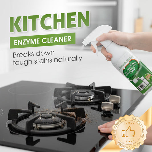 Natural Enzyme Power. Tough on Grease.